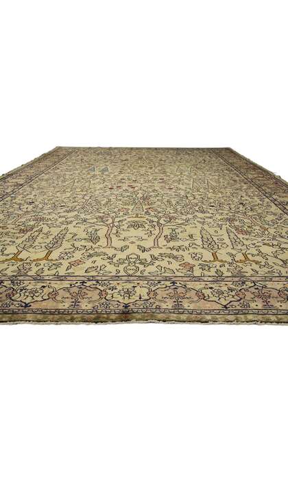 11x19 Oversized Antique Agra Rug 72912