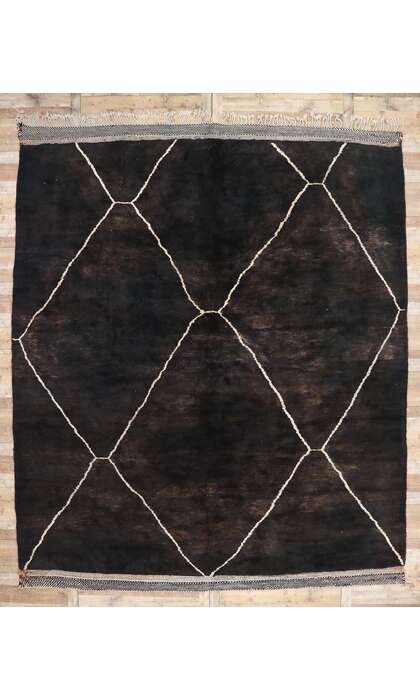 12 x 13 Large Earthy Tone Moroccan Rug 21136
