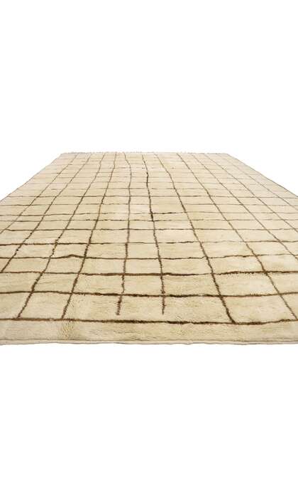 14 x 18 Oversized Neutral Moroccan Rug 21143