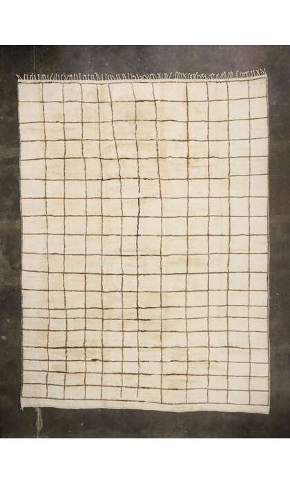 14 x 18 Oversized Neutral Moroccan Rug 21143