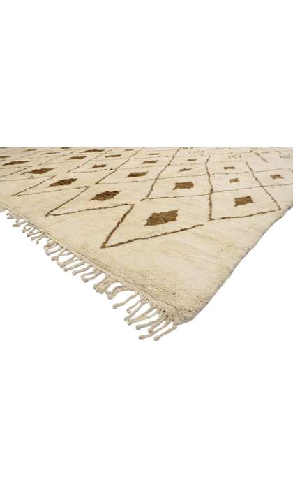 15 x 16 Large Neutral Moroccan Rug 21146