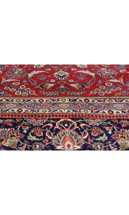 15 x 23 Oversized Antique Persian Kashan Rug 75650