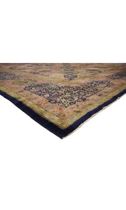 15 x 24 Antique Indian Agra Rug 77150