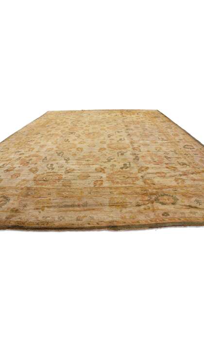 16 x 20 Oversized Antique Turkish Oushak Rug 73632