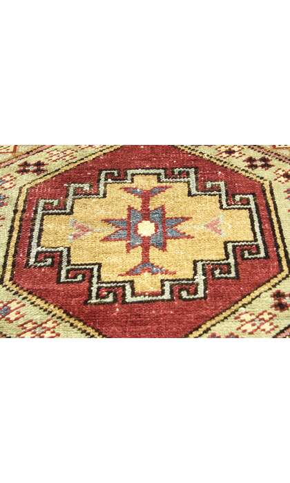 3 x 11 Vintage Turkish Oushak Rug 73665