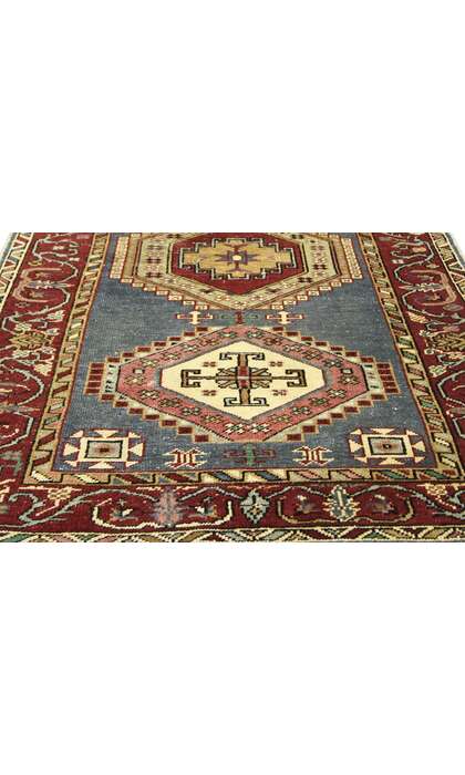3 x 11 Vintage Turkish Oushak Rug 73665