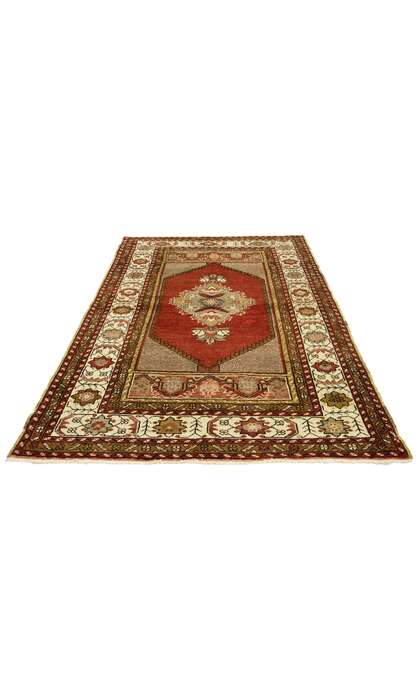 3 x 5 Vintage Turkish Oushak Rug 73840