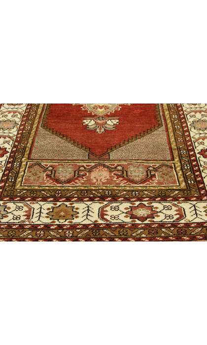 3 x 5 Vintage Turkish Oushak Rug 73840