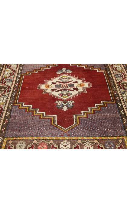 3 x 5 Vintage Turkish Oushak Rug 73866