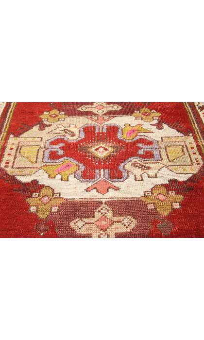 4 x 11 Vintage Turkish Oushak Rug 73852