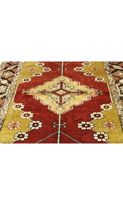 4 x 5 Vintage Turkish Oushak Rug 73835