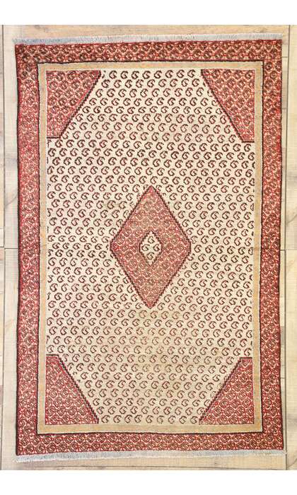 4 x 6 Vintage Persian Hamadan Rug 76260