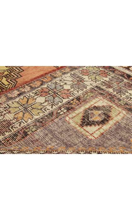 4 x 6 Vintage Turkish Oushak Rug 50155