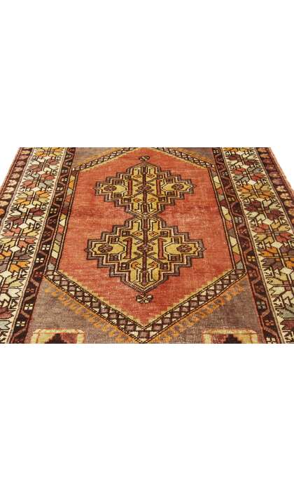 4 x 6 Vintage Turkish Oushak Rug 50155