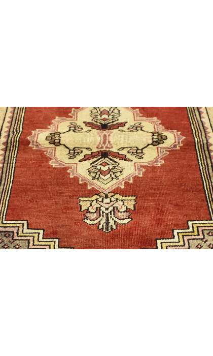 4 x 6 Vintage Turkish Oushak Rug 73845