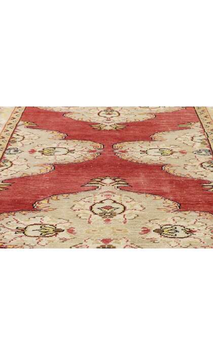 5 x 11 Vintage Turkish Oushak Rug 73752