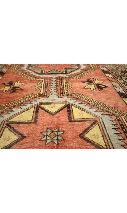 5 x 13 Vintage Turkish Oushak Rug 73874