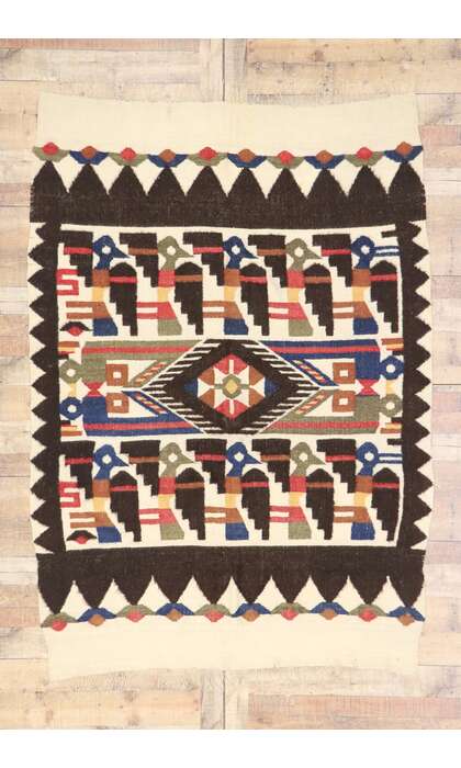 5 x 8 Vintage South American Kilim Rug 78077