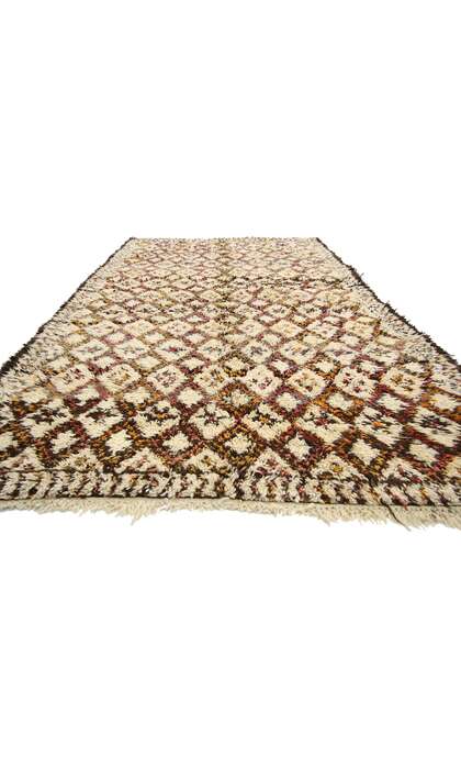6 x 10 Vintage Moroccan Beni Ourain Rug 20690