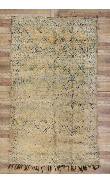 6 x 10 Muted Vintage Moroccan Rug 21285