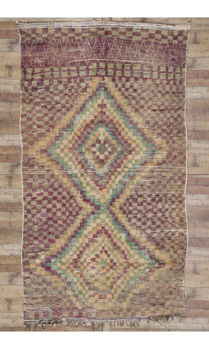 6 x 10 Vintage Moroccan Rug 21431