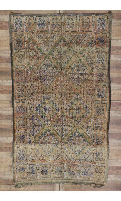 6 x 10 Vintage Beni MGuild Moroccan Rug 21249