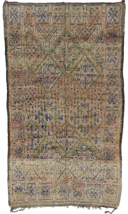 6 x 10 Vintage Beni MGuild Moroccan Rug 21249
