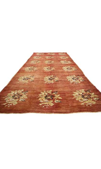 6 x 12 Vintage Turkish Oushak Rug 73766