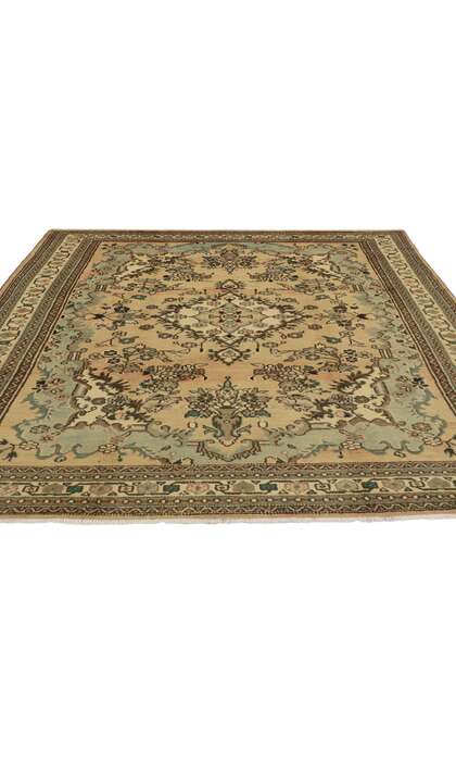 7 x 10 Vintage Persian Hamadan Rug 76022