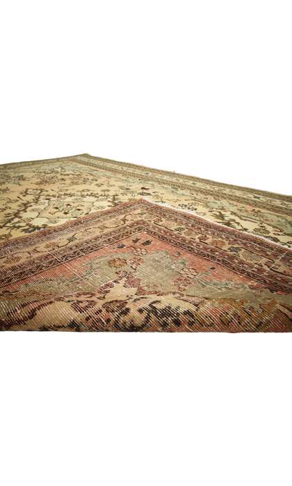 7 x 10 Vintage Persian Hamadan Rug 76022