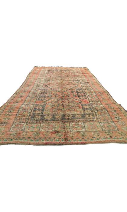 7 x 13 Vintage Moroccan Rug 21199