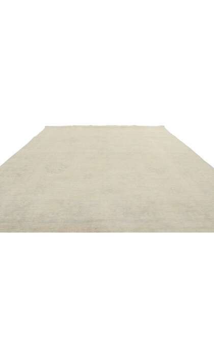 7 x 9 Neutral Muted Oushak Rug 80974