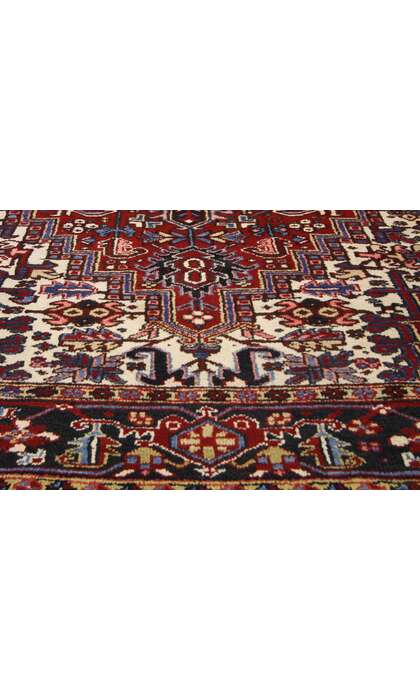 7 x 9 Vintage Persian Heriz Rug 71255