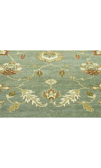 8 x 10 Vintage-Inspired Indian Rug 74644
