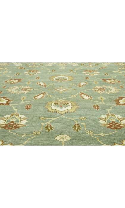 8 x 10 Vintage-Inspired Indian Rug 74644