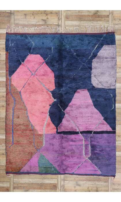 9 x 12 Colorful Beni Mrirt Moroccan Rug 21100