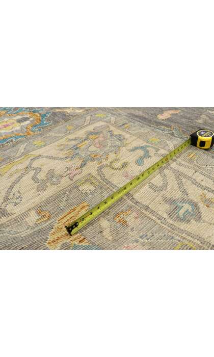 9 x 12 Colorful Oushak Rug 80525