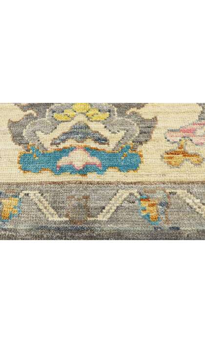 9 x 12 Colorful Oushak Rug 80525