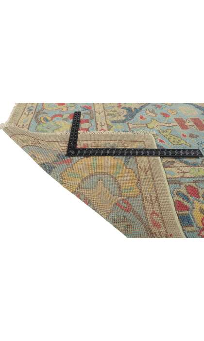 9 x 12 Colorful Oushak Rug 80725