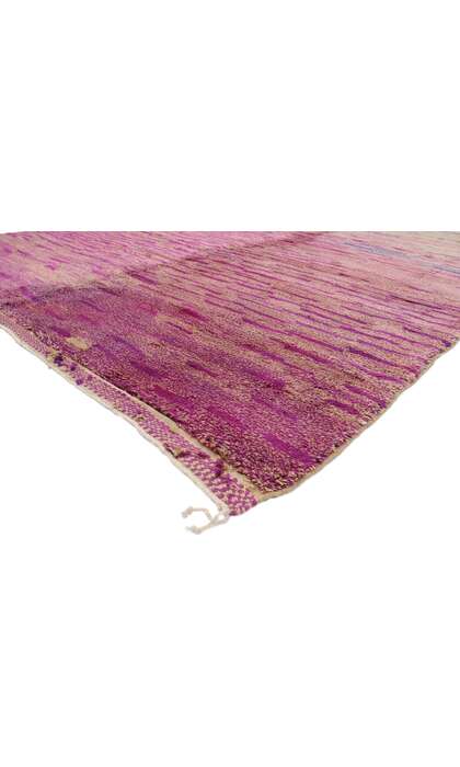 9 x 12 Modern Pink Beni Mrirt Moroccan Rug 21120