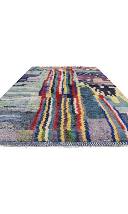 9 x 12 Modern Beni Mrirt Moroccan Rug 21139
