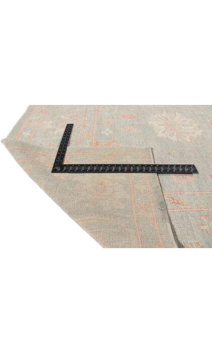 9 x 12 Vintage Style Muted Oushak Rug 80913