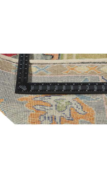 9 x 12 Colorful Oushak Rug Modern Style 30886