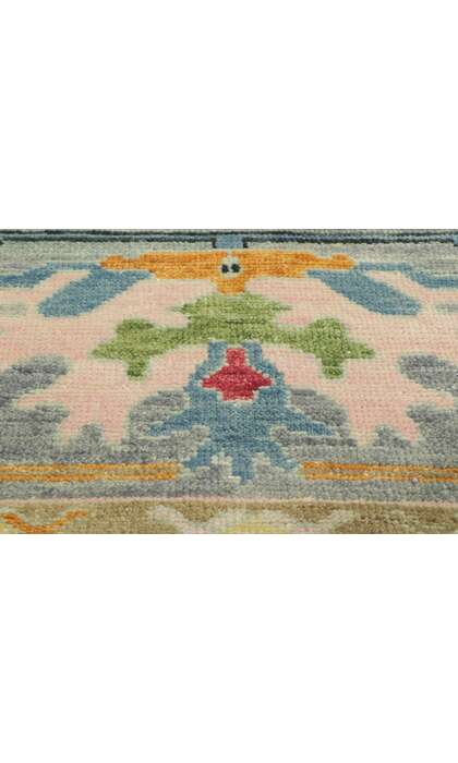 9 x 12 Colorful Oushak Rug Modern Style 308869 x 12 Colorful Oushak Rug Modern Style 30886