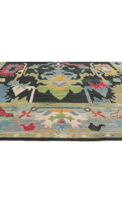 9 x 12 Colorful Oushak Rug Modern Style 30886