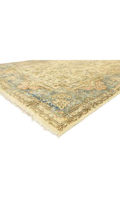 9 x 13 Antique Persian Kerman Rug 73996