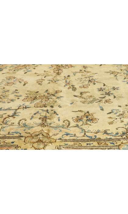 9 x 13 Antique Persian Kerman Rug 73996