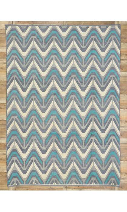 9 x 13 Modern Moroccan Style Rug 52993