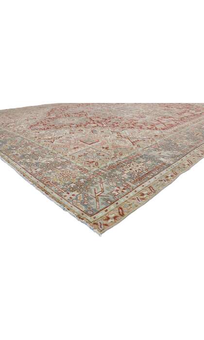 9 x 13 Modern Rustic Persian Heriz Rug 52634