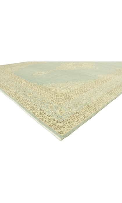 9 x 13 Vintage Muted Turkish Rug 52976